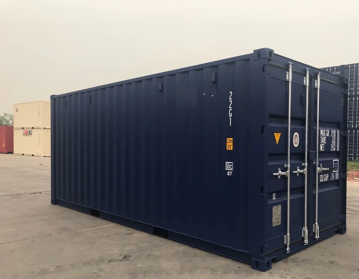 Container maritim de 20′ pentru depozitare