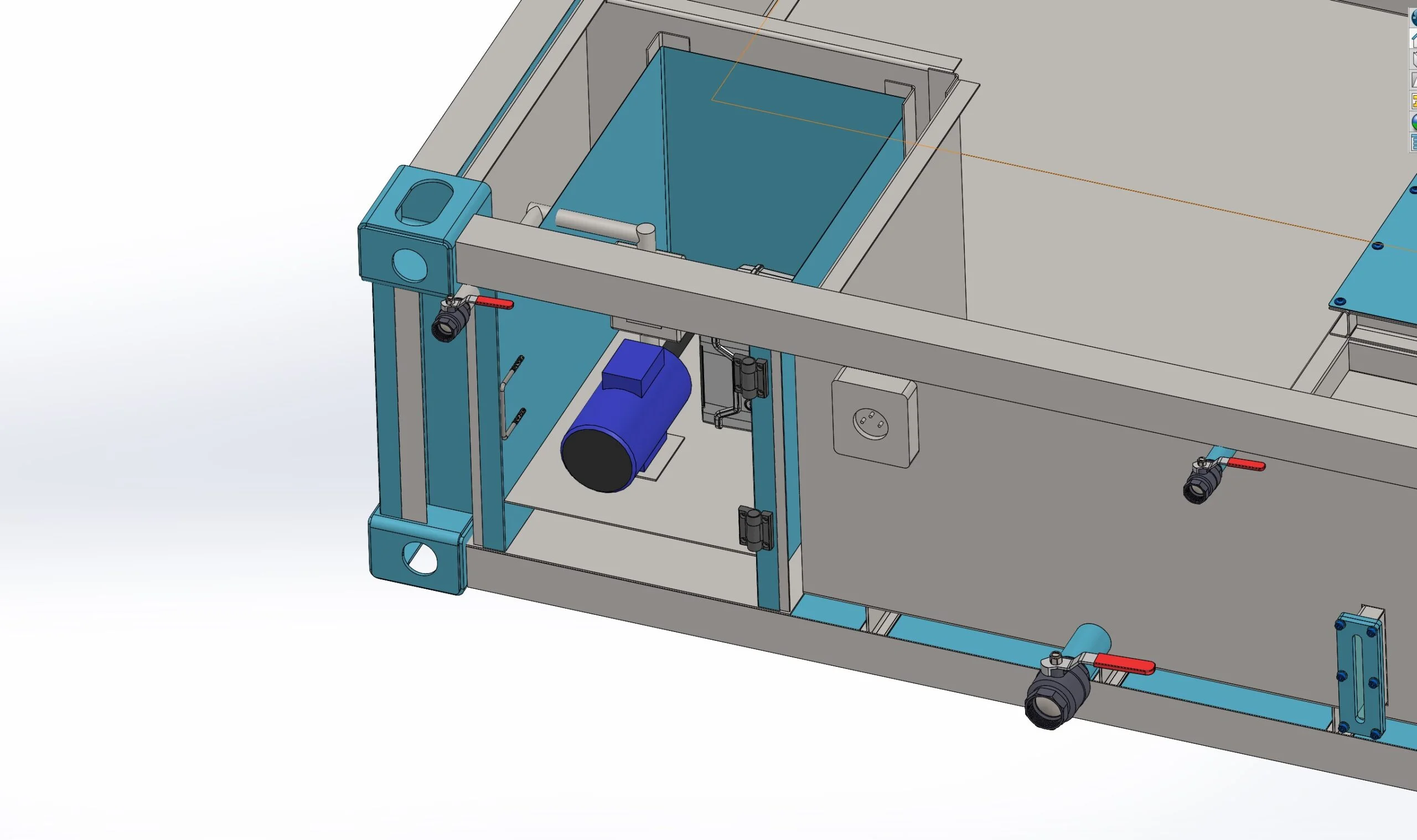 Rezervor Combi 20′ – pentru Apă Uzată și Apă de Serviciu