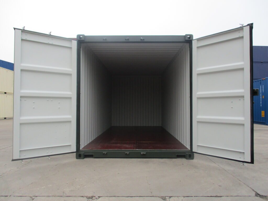 Container maritim 20′ pentru depozitare – Fotografia 3
