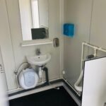 10' Sanitary container with Toilet and Shower cabin