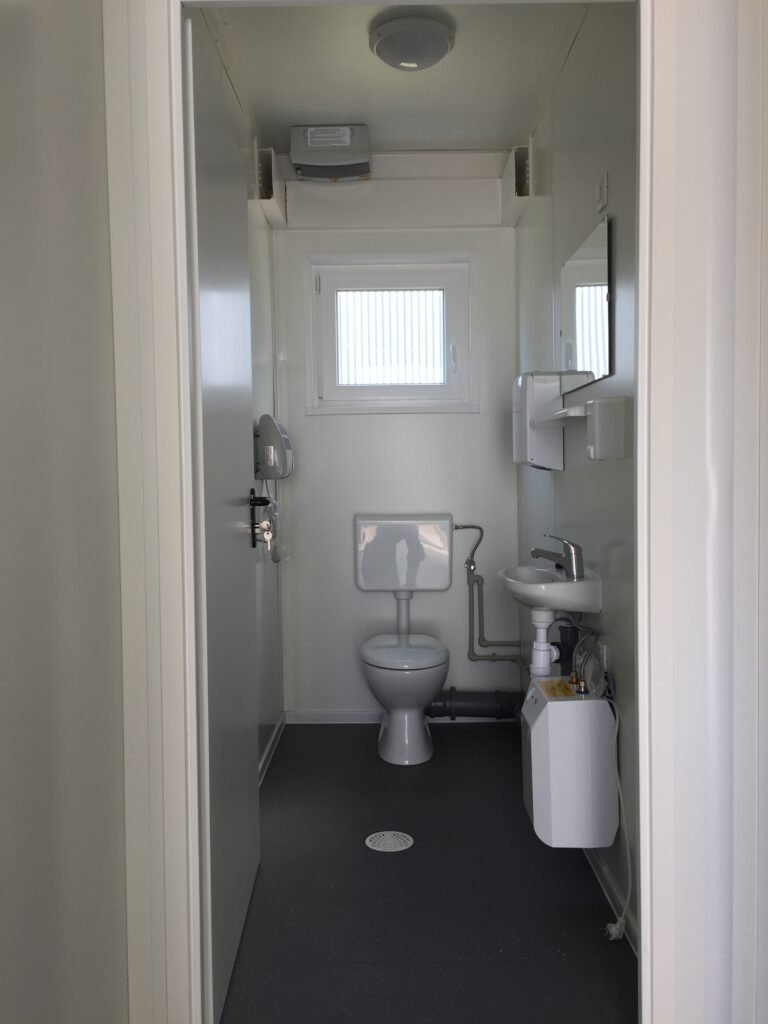20-Fuß-WC-Container Damen/Herren mit Miniküche – Foto 4