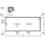 Container Modul Birou Coridor 24′