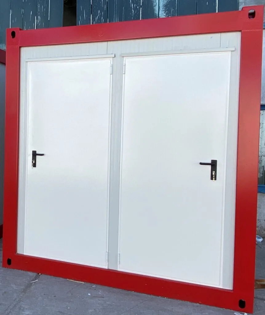 5′ Doppelkabine Toilette Container